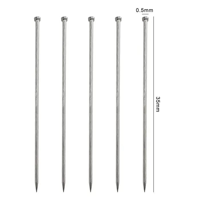 Épingles à coudre en acier inoxydable, 300 pièces/35mm, épingles de Suture droites pour couturière,