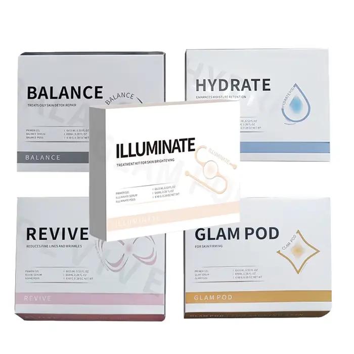 Machine à bulles d'oxygène CO2 pour le visage, 7 Types, Jet d'oxygène, Capsule de Spa, sérum, Gel, M