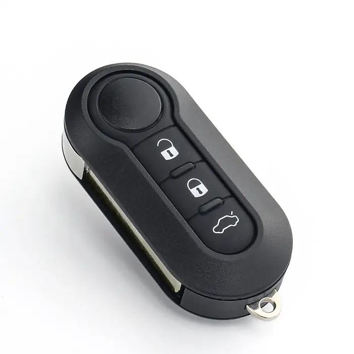 KEYYOU clé de voiture télécommande pour Fiat 500 500L MPV Ducato citroën cavalier Peugeot Boxer 2008