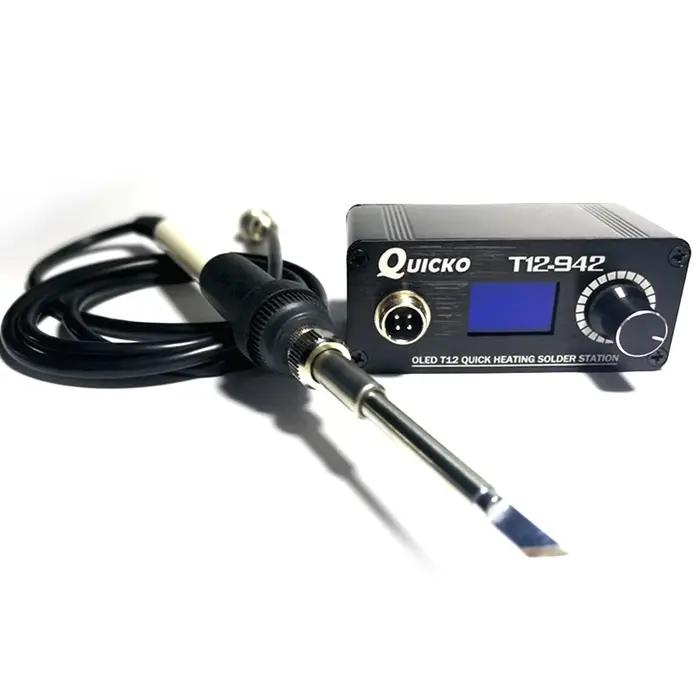 T12-942 OLED MINI station de soudage fer à souder électronique numérique Version cc Portable sans al