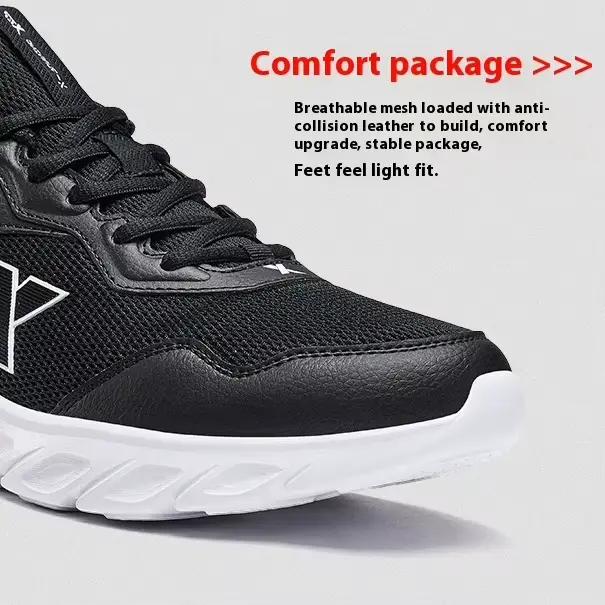 Xtep-Chaussures de course respirantes pour hommes, baskets de sport confortables, durables, rebond d