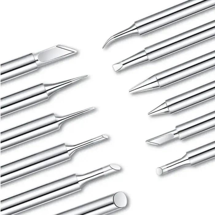 T12 pointes de fer à souder électrique en cuivre T12-K B2 BC1 ILS BCF2 D16 KF pour Hakko fx951 brico