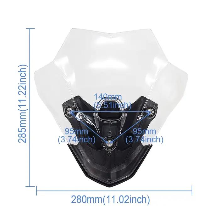 F 900 R accessoires de moto écran pare-brise carénage pare-brise déflecteurs de vent pour BMW F900R