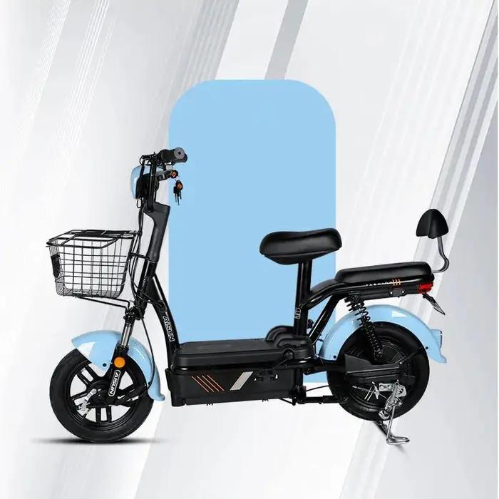 Vélo Électrique Urbain 14 Pouces 350W 48V avec Panier – Offre Spéciale