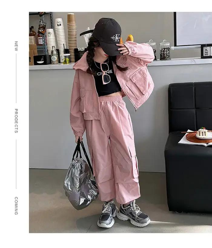 Pantalon de travail doux et cool pour filles, pantalon de sport et de loisirs imbibé, moyen et grand