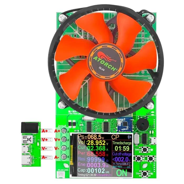 Testeur de capacité de batterie à 4 fils DL24, testeur de puissance de charge électronique, compteur