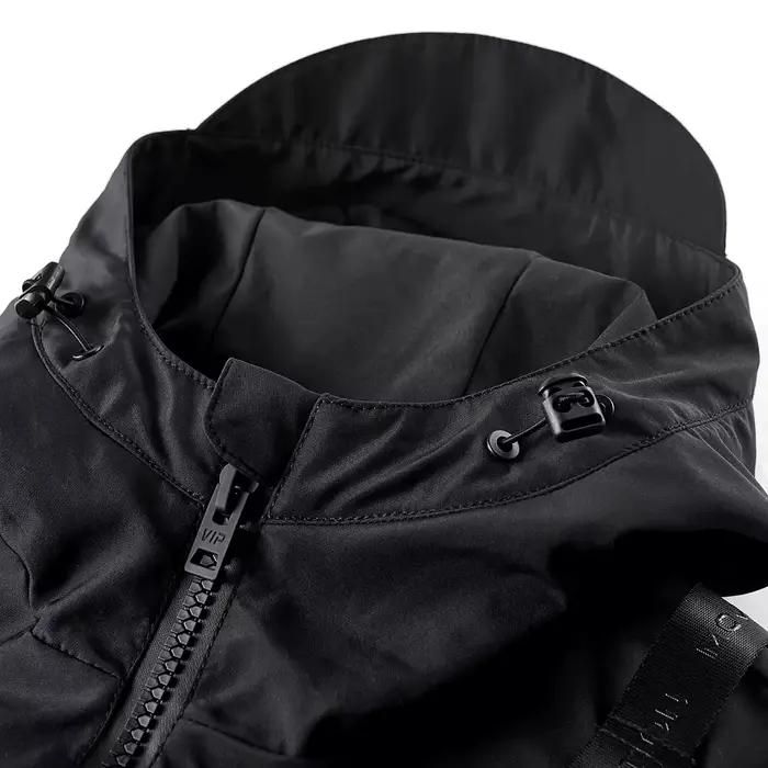 Veste à capuche pour homme, Streetwear Hip Hop, Coupe-vent combiné, Multi-poches, Vêtements fonction