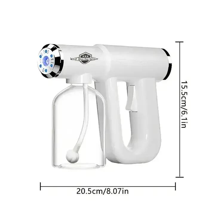 Spray de soin capillaire Nano Blue Light 300ML - Vapeur sans fil rechargeable par USB, outil de coif