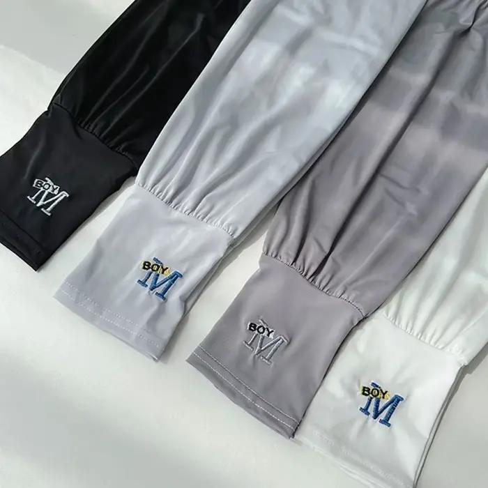 Manchons de bras de glace pour hommes, 1 paire, gants de conduite élastiques, Protection UV pour l'e