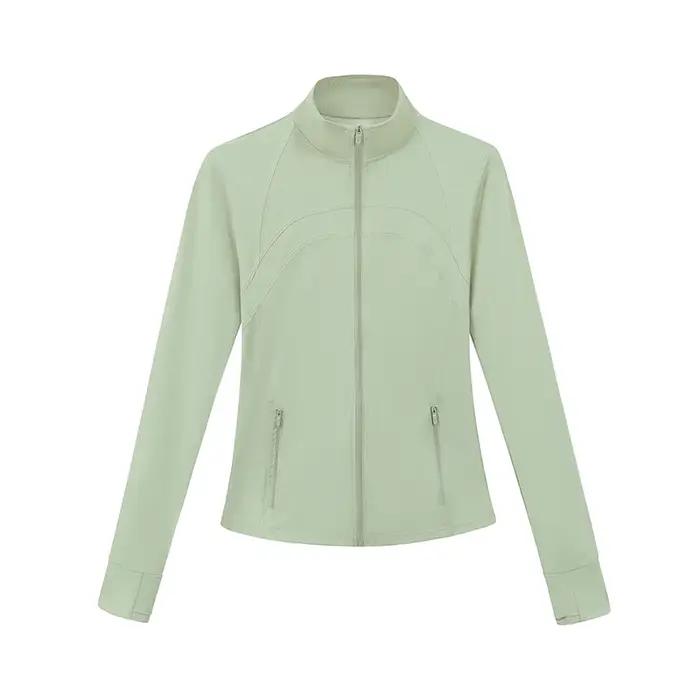 Veste à manches longues pour femmes, résistante aux UV, légère et respirante, pour la course à pied