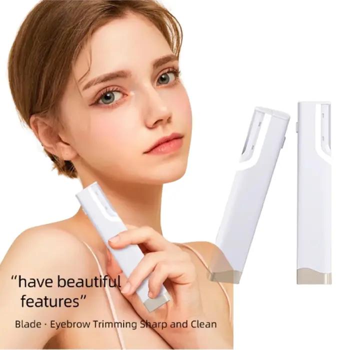 Rasoirs électriques pour femmes, rasoir corporel sans fil pour voyage, tondeuse à sourcils, tondeuse