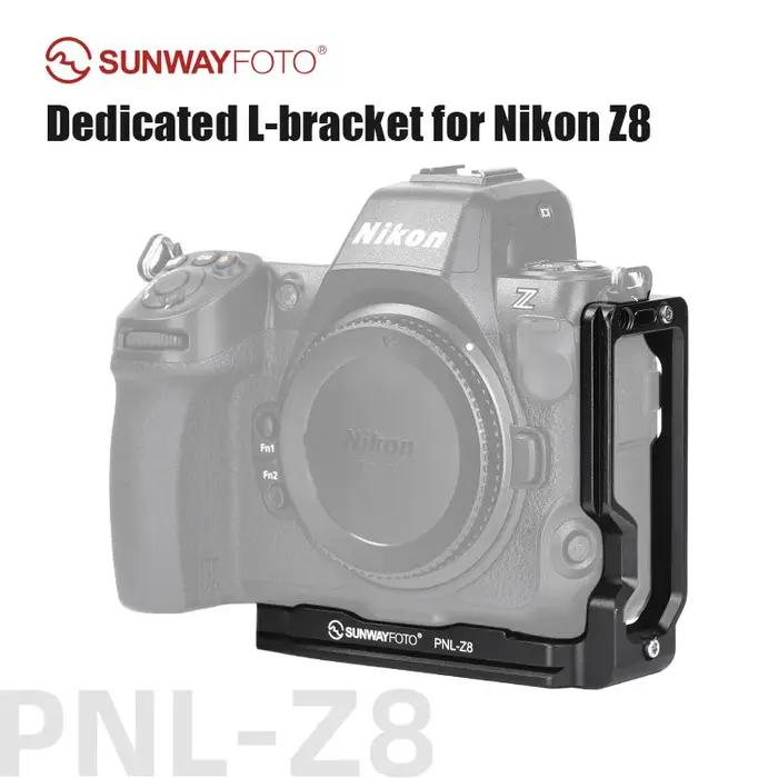StalWAYFOTO PNL-Z8 L-prompt ket pour Nikon Z8 DSLR Arca Swiss Quick Release Plate Accessoires pour a