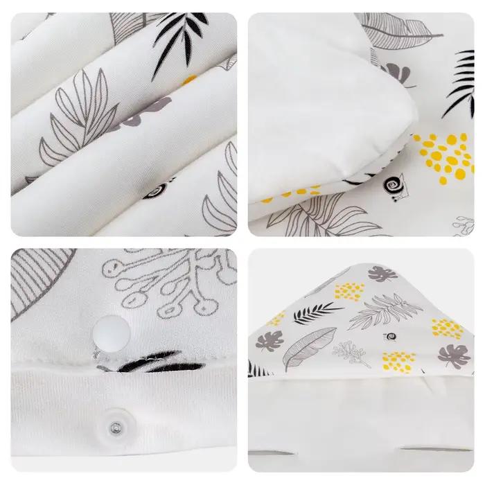 Couverture pour nouveau-né de 0 à 12 mois, siège de voiture pour bébé, emmaillotage en coton doux av