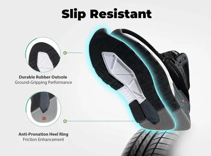 Fittington chaussures de marche Extra larges pour hommes respirant grande taille baskets de Sport an