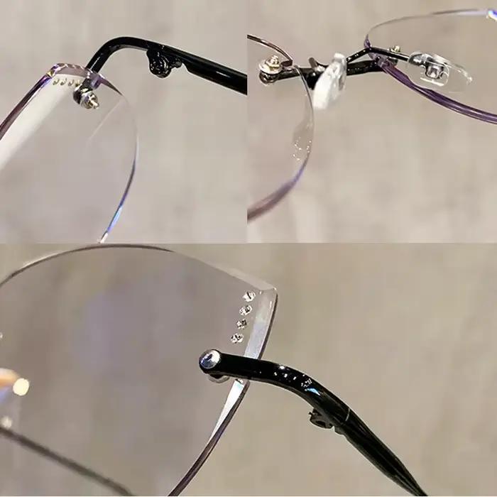 Lunettes ultralégères sans cadre pour femmes