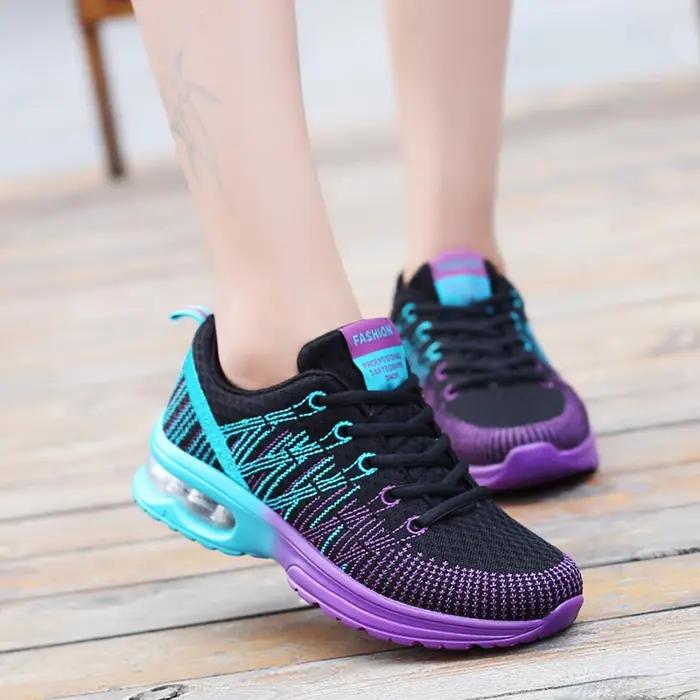 Femmes chaussures de Sport en plein air de haute qualité chaussures de course respirant athlétisme b