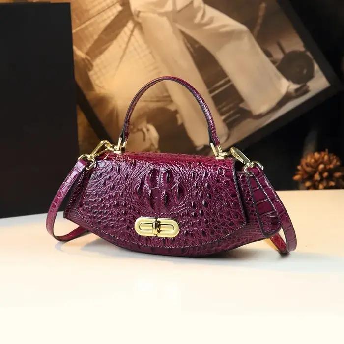 Sac bandoulière femme 2026, petit sac en cuir haut de gamme, nouveau style tendance, élégant et styl