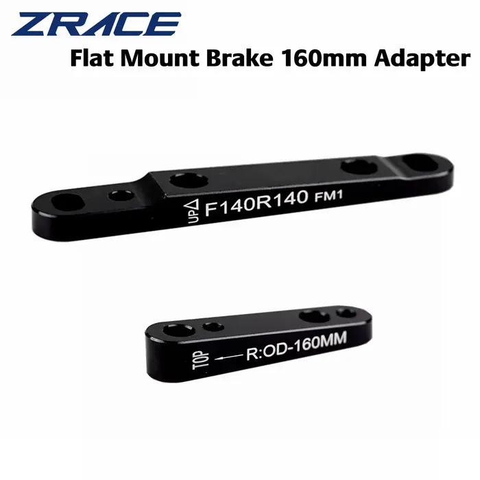 Adaptateur de frein à disque pour vélo de route ZRACE, montage plat, 140-160 mm, adaptateur avant 14