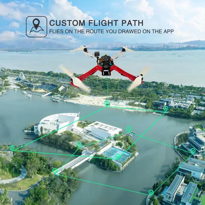 RADIOLINK-Contrôleur de Vol Crossflight avec Mini M8N, GPS 10 Canaux PWM pour Drone, Hélicoptère, Av