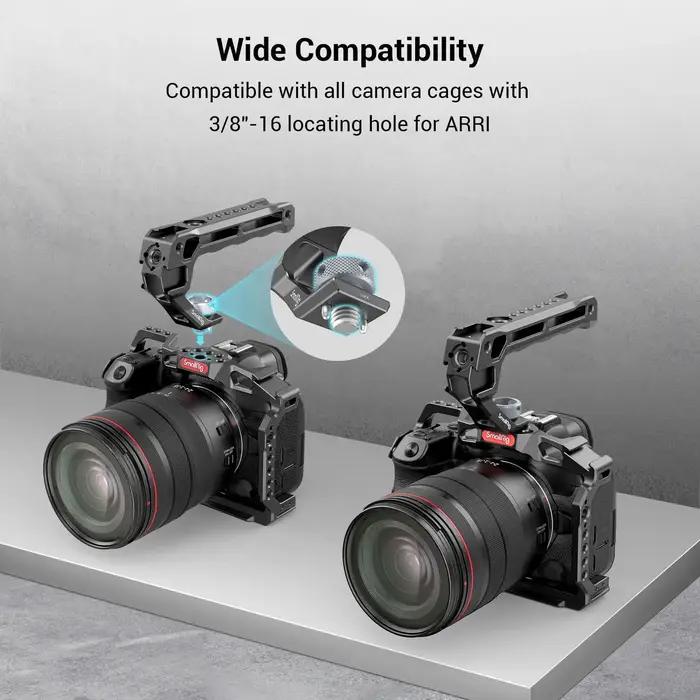 SmallRig – poignée supérieure DSLR avec trous de localisation de 3/8 à 16 pouces, pour ARRI Grip pou