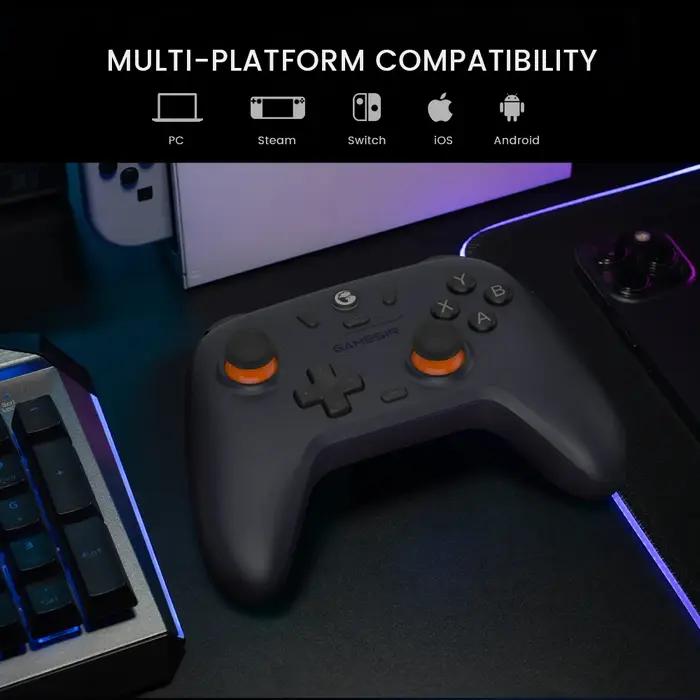 Manette de jeu sans fil GameSir Nova Lite pour Switch, Android, iOS, PC et jeux Steam, joystick à ef