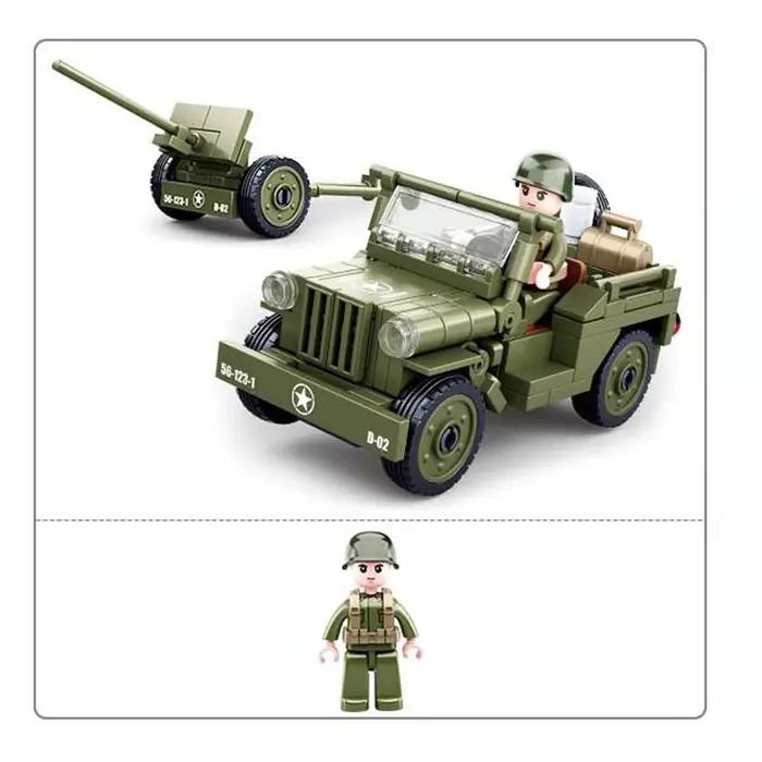 SLUBAN-décennie s de construction de voiture de l'armée militaire de la seconde guerre mondiale pour