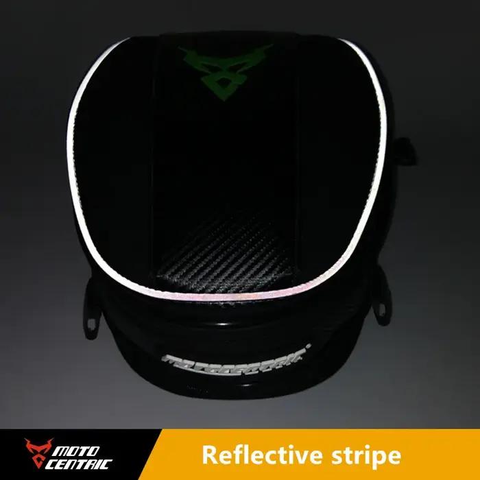 Sac de queue de moto multifonction, sacs de casque de motocross, sacs d'huile de carburant magnétiqu
