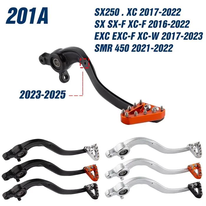 Levier de frein arrière pour moto KTM SX SX-F 2007-2025 XC XC-F XC-W EXC EXC-F 2008-2025 SMR450 2008