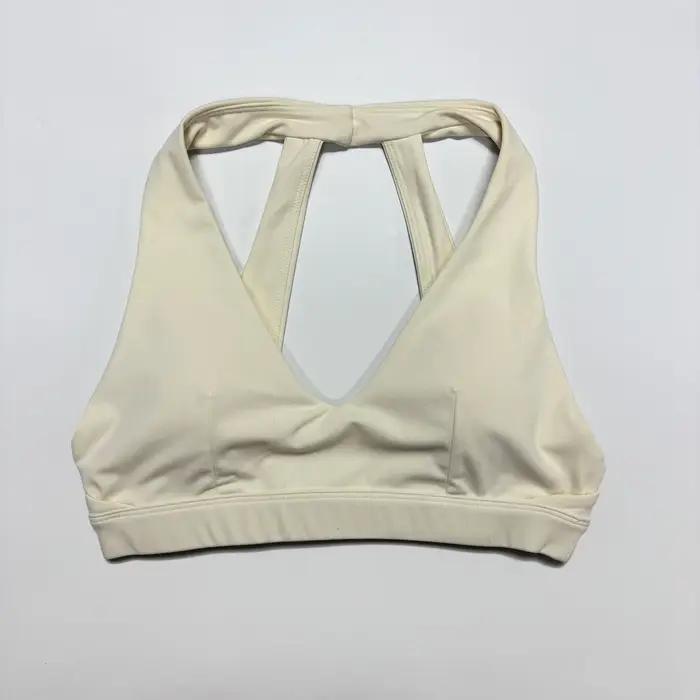 Nouveau soutien-gorge de sport dos nu pour femme, antichoc, pour la gym et la course, avec dos éléga