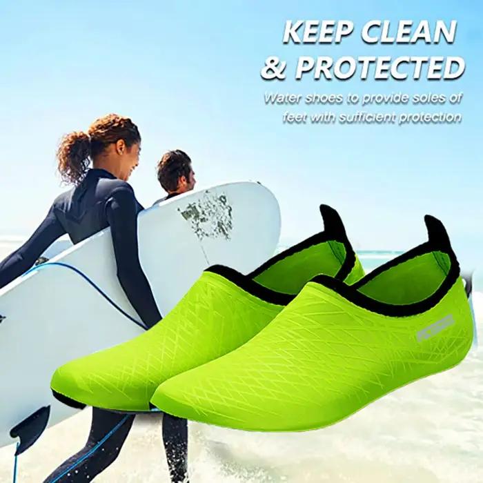 Chaussures de plongée femmes Aqua chaussures hommes plage natation Sport nautique chaussettes pieds