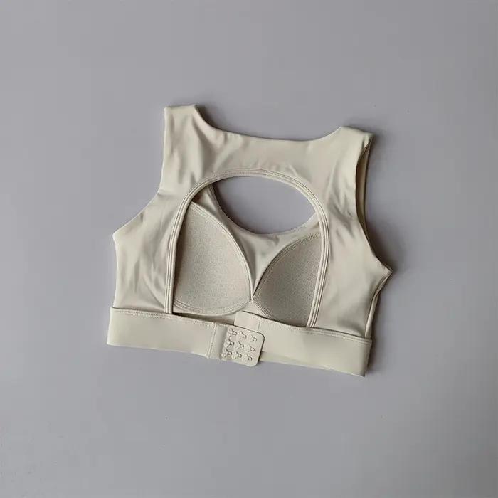 Beau dos sous-vêtements de sport résistant aux chocs course Anti-affaissement Yoga soutien-gorge hau