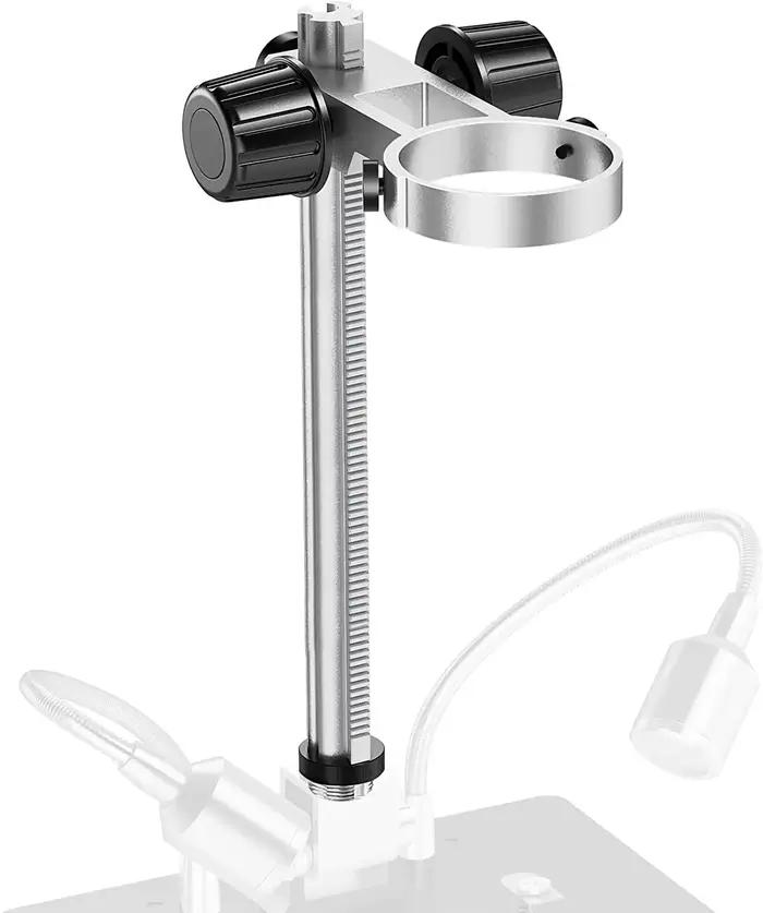 TOMLOV Microscope numérique Support en alliage d'aluminium BR02 Support réglable Support de poteau M