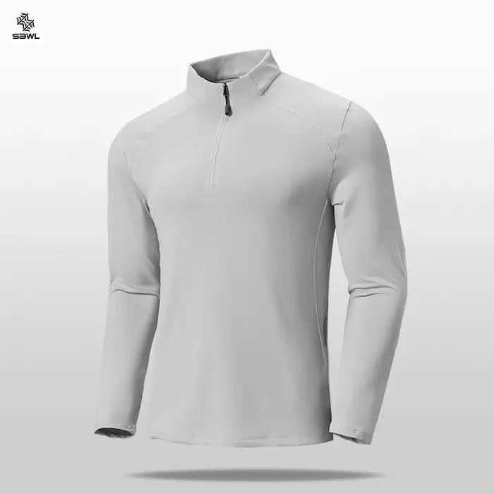 SBWL-T-shirt à manches longues pour hommes, cyclisme, randonnée, sports de plein air, vêtements de s