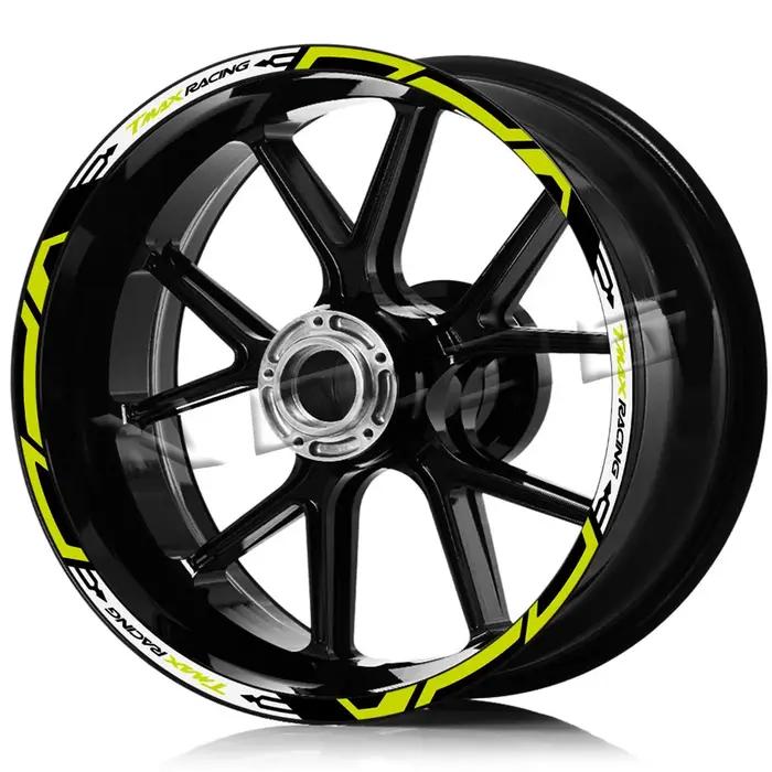 TMAX Casting-Autocollant étanche pour jante de roue de moto, bande à rayures pour moyeu de scooter,