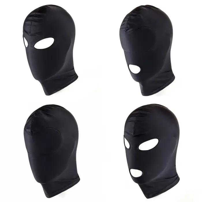 Role for Play Cagoule Chapeau 3 trous Masque ski exposé Masque complet Chapeau pour A