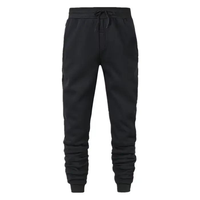 Pantalons de sport longs décontractés pour hommes coupe ajustée élastique design moderne et confortable pour running yoga et loisirs