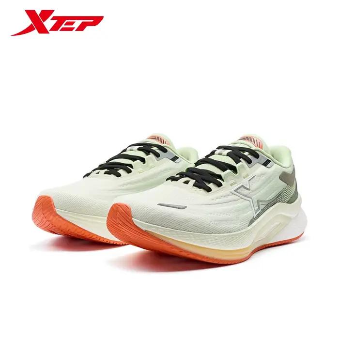 Xtep Tancheng-Chaussures de course professionnelles pour hommes, baskets en maille respirante, absor