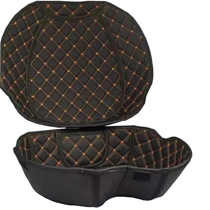 Étui de coffre arrière pour moto V47, doublure de boîte à bagages, étui de siège arrière intérieur,