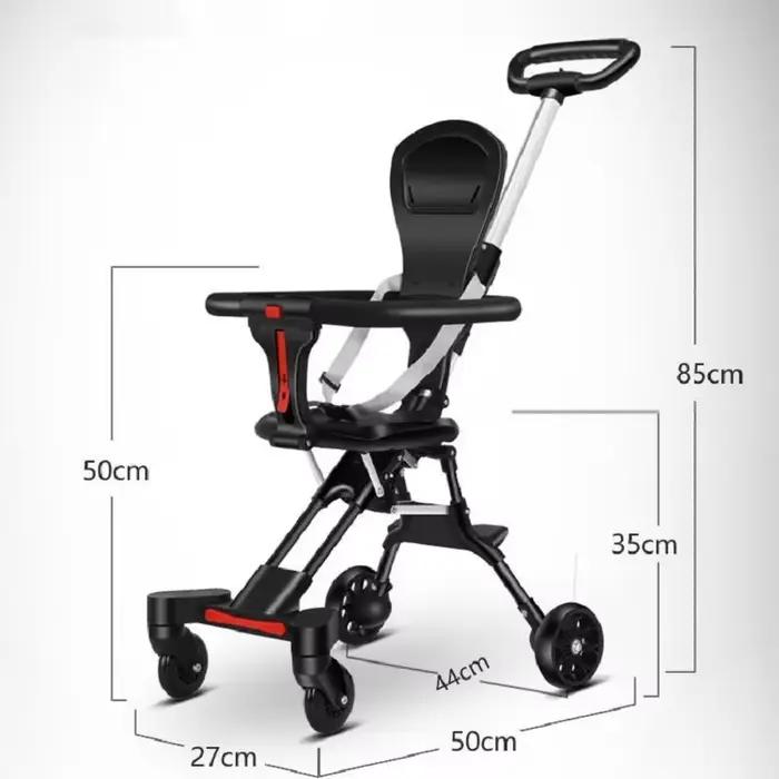 IMBABY – poussette pour bébé, siège bidirectionnel Portable et pliable, adapté à toutes les saisons,