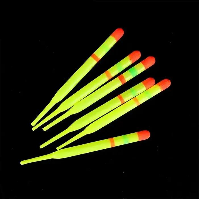 Ensemble de flotteurs de pêche, bouée verticale professionnelle avec bâton lumineux, leurre multifon
