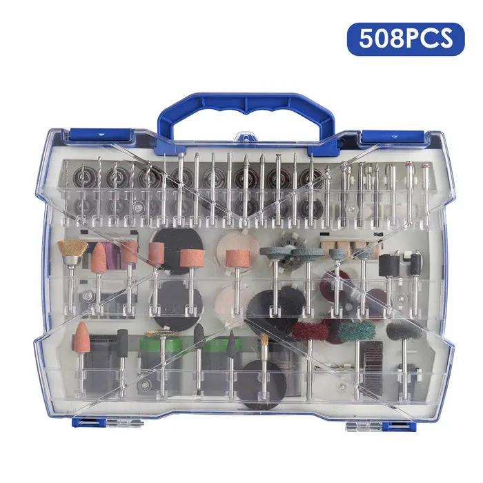 Ensemble d'accessoires pour mini perceuse électrique, kit d'accessoires pour outils à distance, ponç