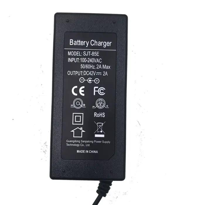 Chargeur de batterie de vélo électrique 36V 2A