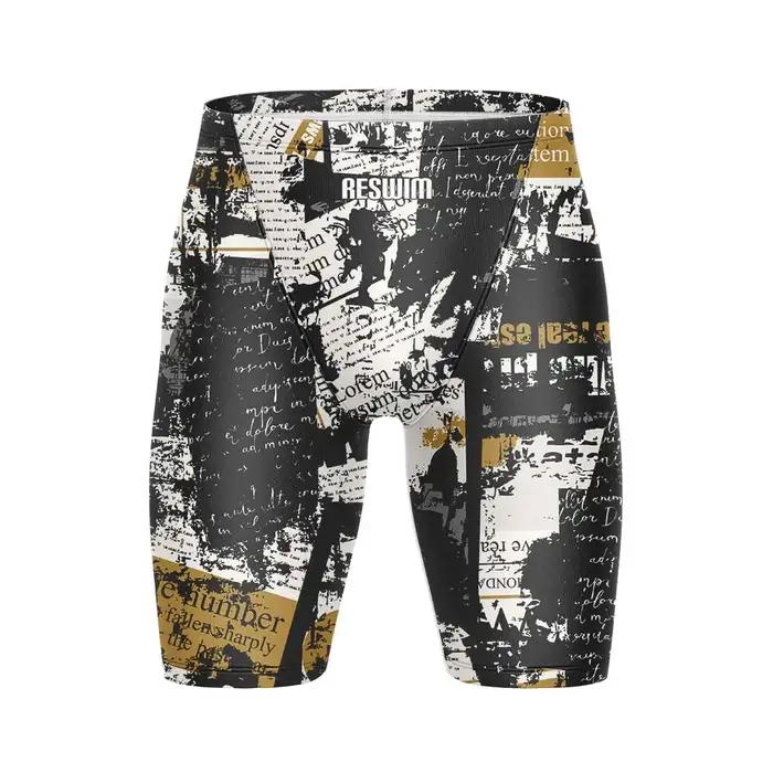 Short de bain athlétique homme - Idéal pour natation, entraînement, plage, surf et plongée