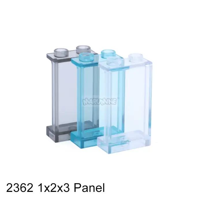 MARUMINE MOC – bloc de construction, partie fenêtre, maison en verre, panneau mural Transparent 8755