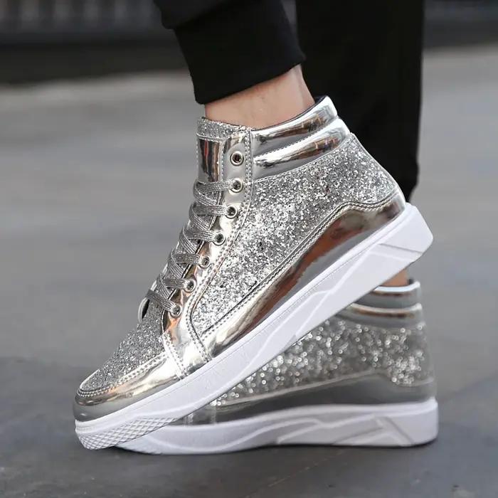 Chaussures en cuir décontractées pour hommes, version coréenne, petites chaussures plates blanches,