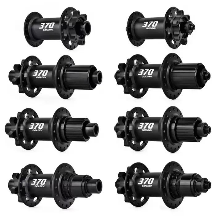 GOLDIX GDX370 32H moyeu de vélo roulement scellé frein à disque 6 boulons j-bend 32 trous cliquet 36