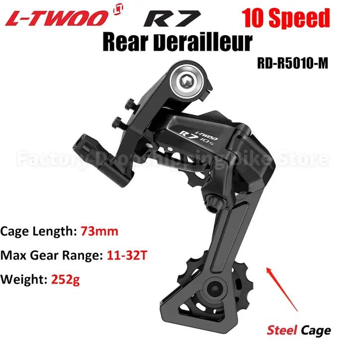 LTWOO-Groupe de dérailleur 2x10 vitesses pour vélo de route R7, compatible avec Shimano StalSHINE 25