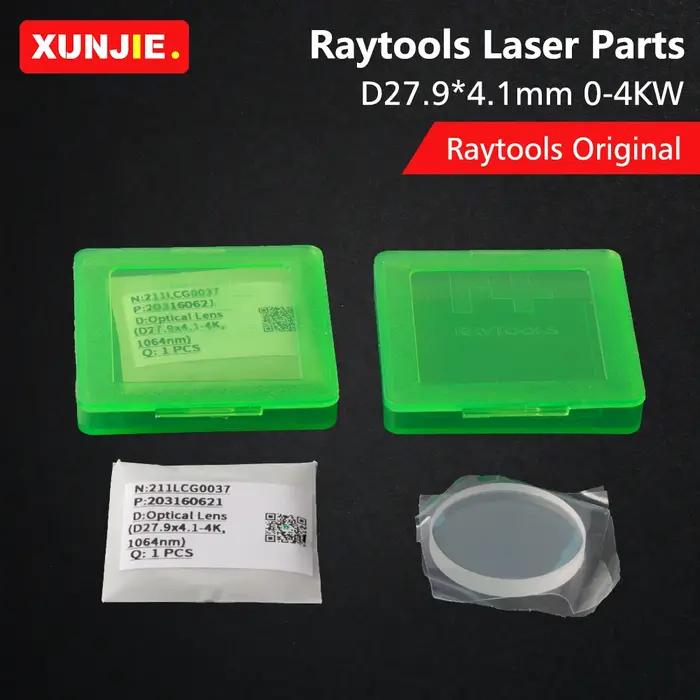 Raytools lentille Laser originale 27.9*4.1/24.9*1.5 211LCG0037 211LCG0020 37*7 38.1*1.6 miroirs opti