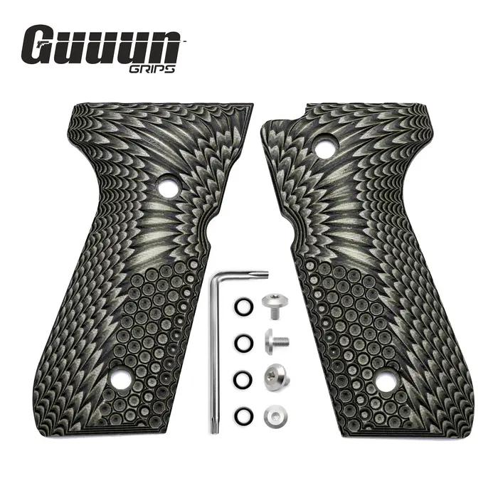 Poignées Guuun G10 pour Beretta 92/96 92fs M9 92A1 INOX panneau de poignée décoratif antidérapant OP