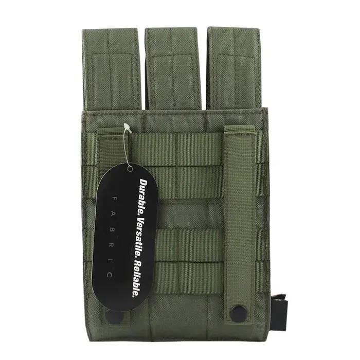 VULPO tactique fusil Triple pochette pour magazines modulaire Molle Triple Mag pochette transporteur